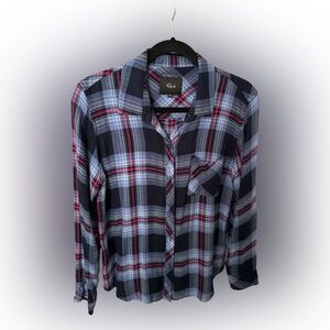 Rails hunter plaid button up shirt